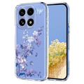OnePlus 15 Husă TPU cu model floral - Violet