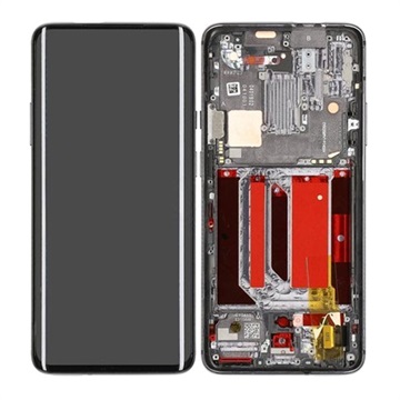 Carcasă Față Și Display LCD OnePlus 7 Pro - 2011100059 - Mirror Grey