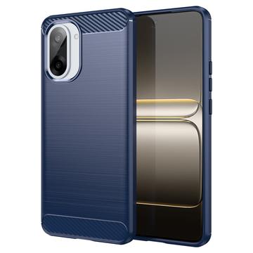 Husă TPU Brushed OnePlus Ace 5 Racing/Nord CE5 - Fibră de Carbon