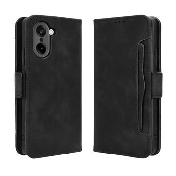 Husă portofel pentru card OnePlus Ace 5 Racing/Nord CE5 - Negru