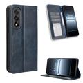 Husă Portofel Cu Închidere OnePlus Ace 5 Ultra/Nord 5 - Retro - Albastru