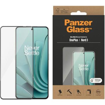 Geam Protecție Ecran OnePlus Ace 2V/Nord 3 - PanzerGlass Ultra-Wide Fit - Marginea Neagră