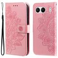 Husă Portofel OnePlus Nord 4 - Mandala - Auriu Roze