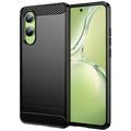 Husă TPU Brushed OnePlus Nord CE4 Lite/Oppo K12x - Fibră de Carbon