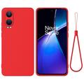 Husă Silicon OnePlus Nord CE4 Lite/Oppo K12x - Liquid - Roșu