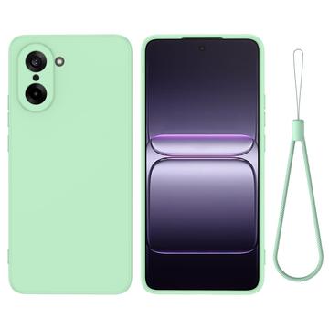 Husă din silicon lichid OnePlus Nord CE5 cu curea de mana