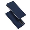 Husă Flip OnePlus Nord CE6 Lite Dux Ducis Skin Pro - Albastru