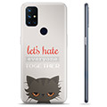 Husă TPU - OnePlus Nord N10 5G - Angry Cat