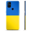 Husă TPU Steagul Ucrainei - OnePlus Nord N10 5G - Galben și Albastru Deschis