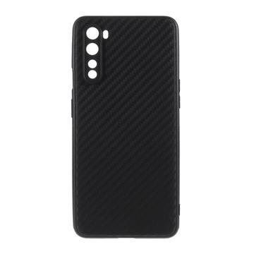 Husă TPU Twill Textura OnePlus Nord - Negru