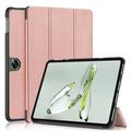 Husă Folio Smart OnePlus Pad Go/Oppo Pad Air2 - Tri-Fold - Auriu Roze