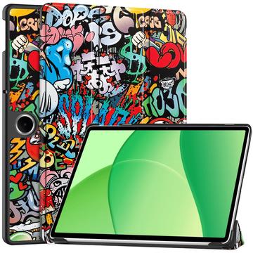 Husă Smart Folio OnePlus Pad Lite Tri-Fold - Graffiti