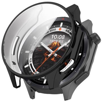 Husă TPU OnePlus Watch 3/Oppo Watch X2 - Galvanizată - Negru