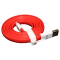 Cablu Tip-C OnePlus USB - Roșu / Alb - 1,5m