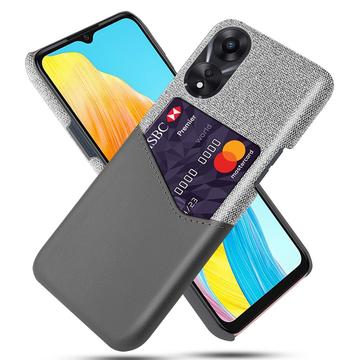 Husă cu Buzunar Card Oppo A18/A38 - KSQ - Gri