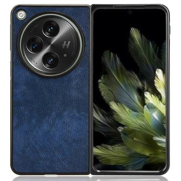 Husă din Plastic Acoperită Oppo Find N3/OnePlus Open - Albastru