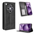 Husă Portofel Cu Închidere Oppo Find X8s+ - Retro - Negru