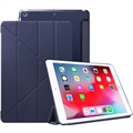 Husă Folio iPad 10.2 2019/2020/2021 - Origami Stand - Albastru Închis