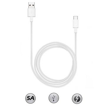 Cablu USB Type-C SuperCharge Huawei AP71 - 1m - Alb