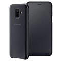 Husă portofel Samsung Galaxy A6 (2018) EF-WA600CBEGWW - Negru