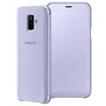 Husă portofel pentru Samsung Galaxy A6 (2018) EF-WA600CVEGWW - violet