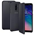 Husă portofel Samsung Galaxy A6+ (2018) EF-WA605CBEGWW - Negru