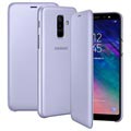 Husă portofel pentru Samsung Galaxy A6+ (2018) EF-WA605CVEGWW - violet