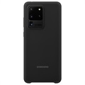 Husă Silicon Samsung Galaxy S20 Ultra - EF-PG988TBEGEU - Negru