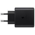 Încărcător Rapid de Voiaj USB-C - Samsung EP-TA845EBE - 45W - Vrac - Negru