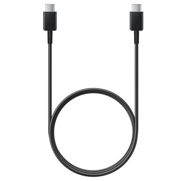 Cablu Samsung USB-C / USB-C EP-DA705BBEGWW - 1m - Negru