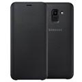Husă portofel Samsung Galaxy J6 EF-WJ600CBEGWW - neagră