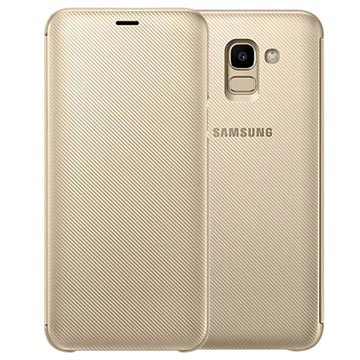 Husă portofel Samsung Galaxy J6 EF-WJ600CFEGWW - Aur