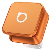 Adaptor wireless CarPlay și Android Auto Ottocast CP88-T Mini Cube - Portocaliu
