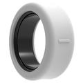 Oura Ring 5, Samsung Galaxy Ring Carcasă din silicon anti-zgârieturi - Dimensiune: 12/13 - Alb