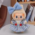 Set de costume pentru păpușa Labubu 17cm - 3 buc. - Rochie Outfit