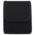 Husă Toc Vertical Samsung Galaxy Z Flip3 5G/Flip4 din Pânză Oxford - Negru