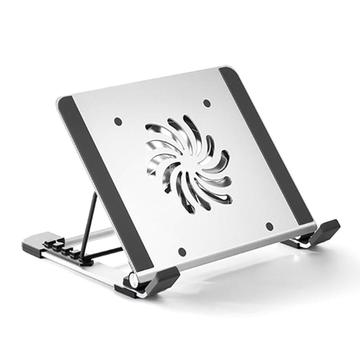 P3 Notebook Laptop Computer Cooling Pad Laptop Cooler Cooling Fan Desktop Laptop Riser Stand Holder - Argintiu