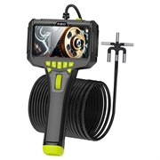 Endoscop video P90 IPS de 5" / Cameră de inspecție cu cablu de 2m - 6mm - Negru