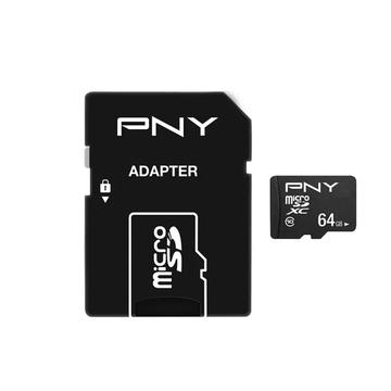 Card de memorie PNY Performance Plus microSDXC P-SDU64G10PPL-GE - 64GB