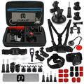 Set de accesorii PULUZ PKT10 45-în-1 pentru camera de acțiune GoPro