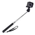 PULUZ PU55 Telescopic Selfie Stick pentru camere de acțiune GoPro & DJI - 20-97cm
