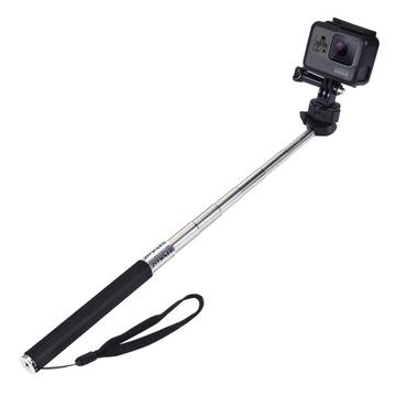 PULUZ PU55 Telescopic Selfie Stick pentru camere de acțiune GoPro & DJI - 20-97cm