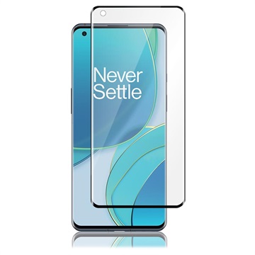 Panzer Curved OnePlus 9 Pro Tempered Glass Screen Protector (Open Box - Excellent) - Black