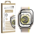 Protector Ecran Apple Watch Ultra/Ultra 2 - Panzer Flexible Glass - 49mm - Negru