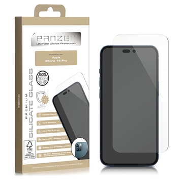 Geam Protecție Panzer Premium Silicate - iPhone 14 Pro - Clar