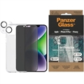 Set Protecție iPhone 14 Plus - PanzerGlass 3-În-1 - Confidențialitate