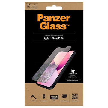 Geam Protecție Ecran - 9H - iPhone 13 Mini - PanzerGlass AntiBacterial