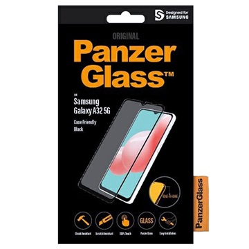 Geam Protecție - 9H - PanzerGlass Case Friendly - Samsung Galaxy A32 5G/M32 5G - Negru