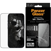Protecție de ecran iPhone 17 Pro PanzerGlass Ceramic II Protection Ultra-Wide Fit EasyAligner - 9H - Marginea neagră