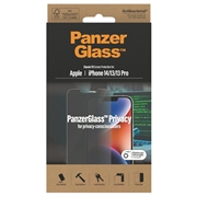 Geam Protecţie Ecran iPhone 13/13 Pro/14 - PanzerGlass Classic Fit Privacy